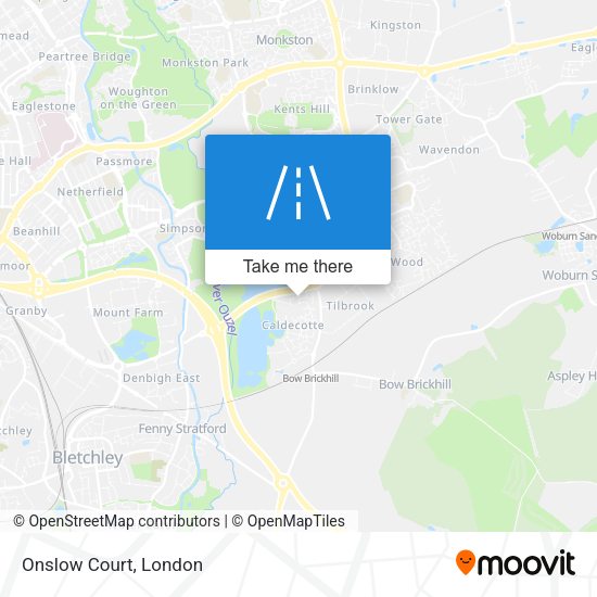 Onslow Court map