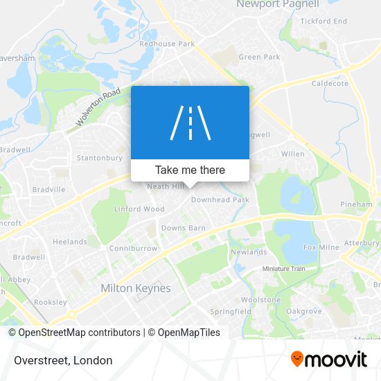 Overstreet map