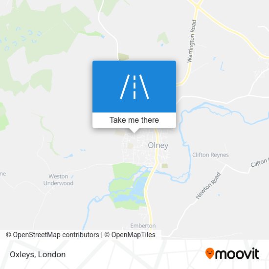 Oxleys map