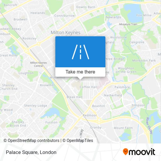 Palace Square map