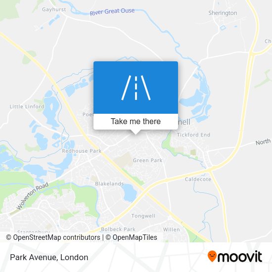 Park Avenue map