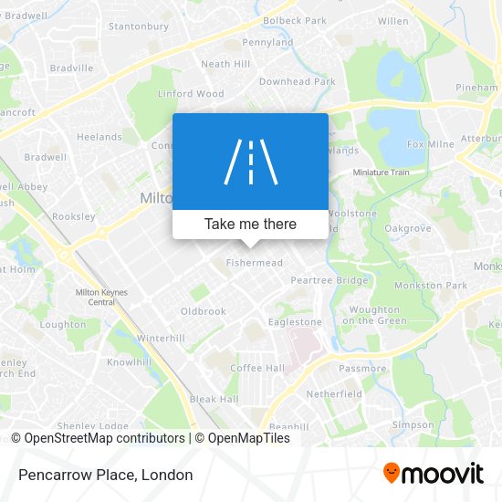 Pencarrow Place map
