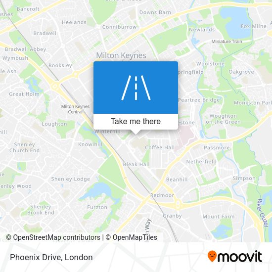 Phoenix Drive map
