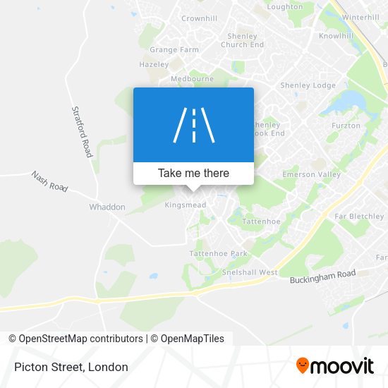 Picton Street map