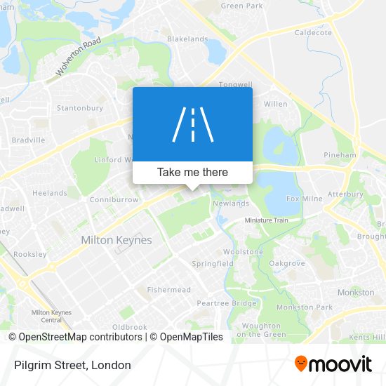 Pilgrim Street map