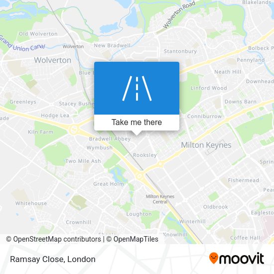 Ramsay Close map