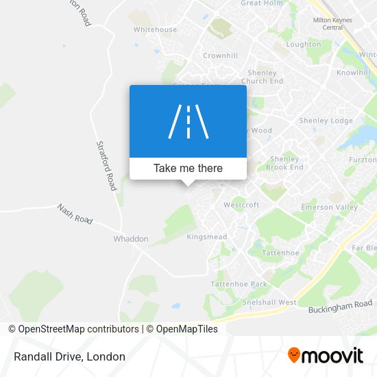 Randall Drive map