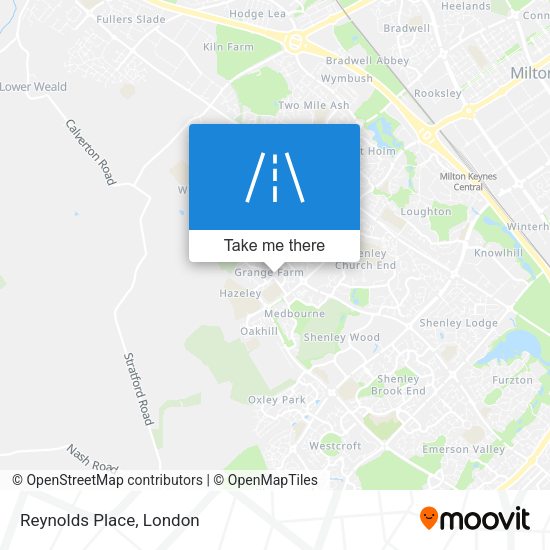Reynolds Place map