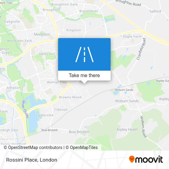 Rossini Place map