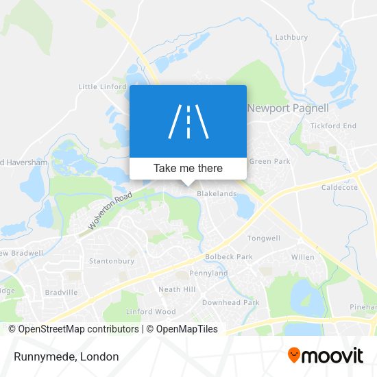 Runnymede map