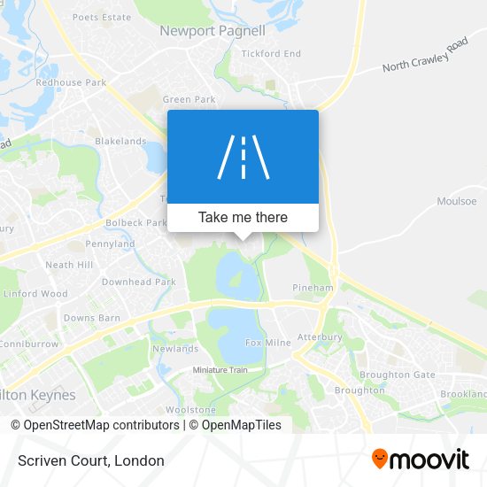 Scriven Court map