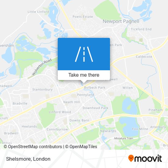 Shelsmore map