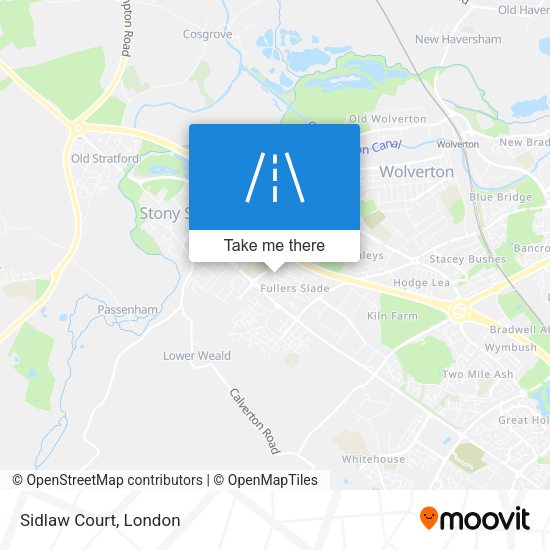 Sidlaw Court map