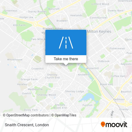 Snaith Crescent map