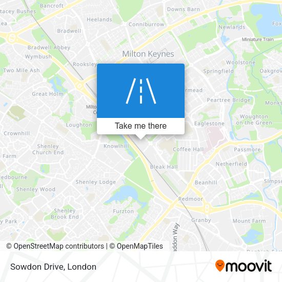 Sowdon Drive map