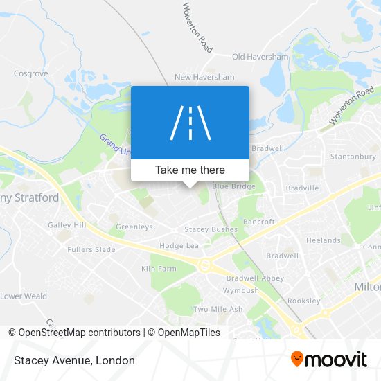 Stacey Avenue map