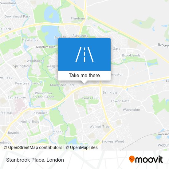 Stanbrook Place map