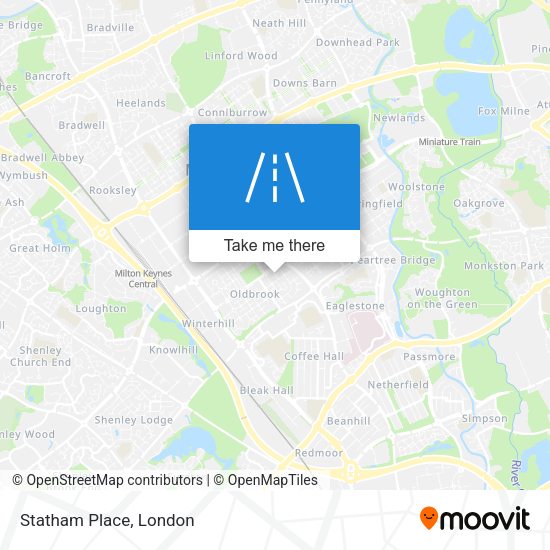 Statham Place map
