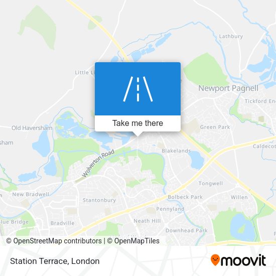 Station Terrace map