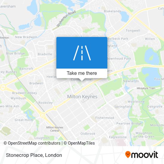Stonecrop Place map