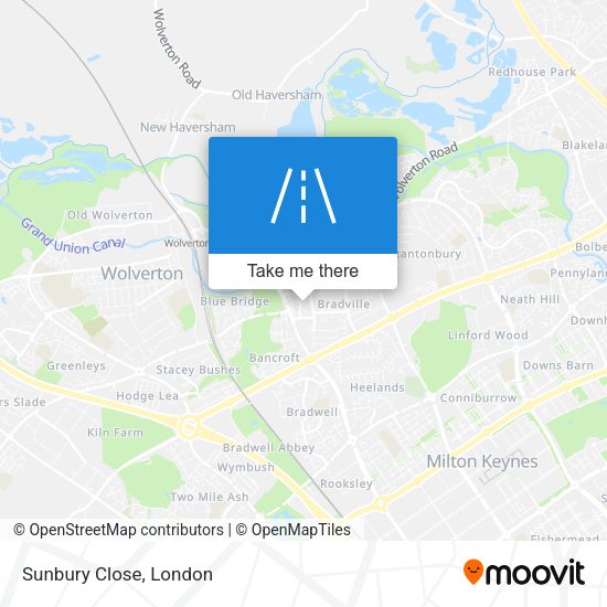 Sunbury Close map