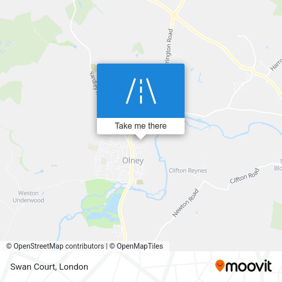 Swan Court map