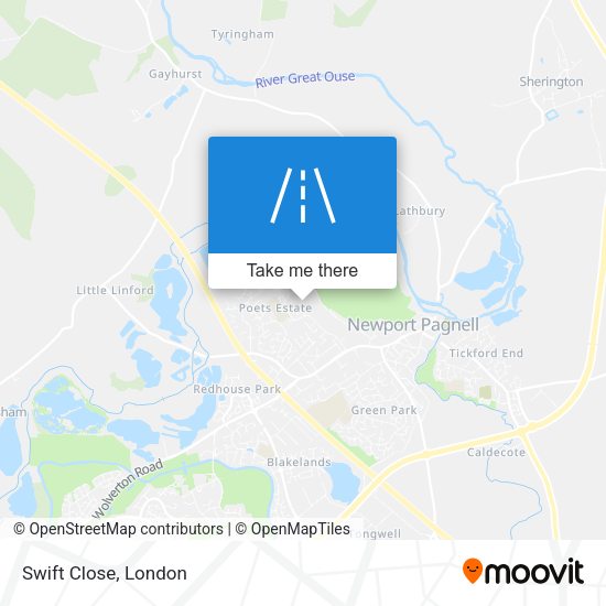 Swift Close map