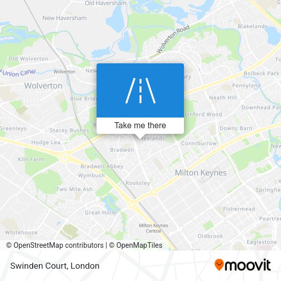 Swinden Court map