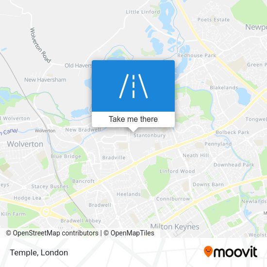 Temple map
