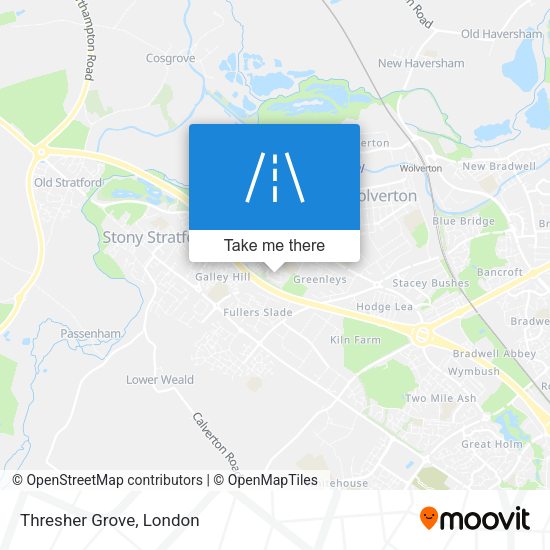 Thresher Grove map