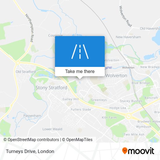 Turneys Drive map