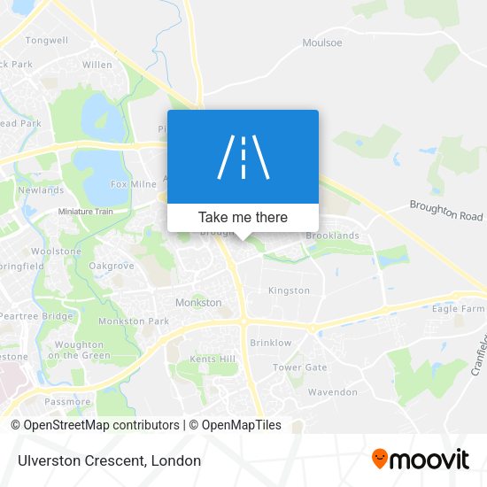 Ulverston Crescent map