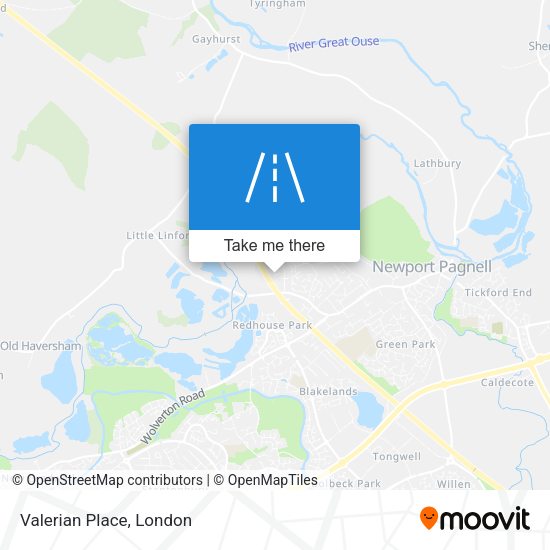 Valerian Place map