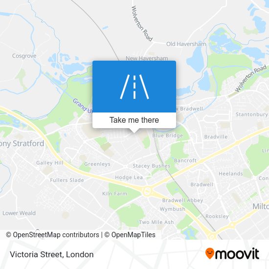 Victoria Street map