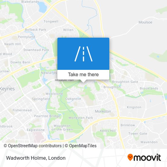 Wadworth Holme map