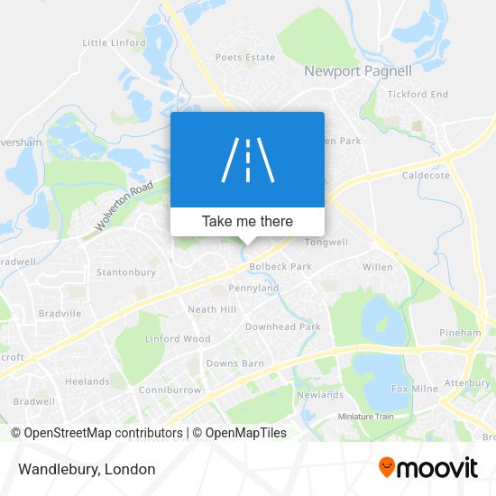 Wandlebury map