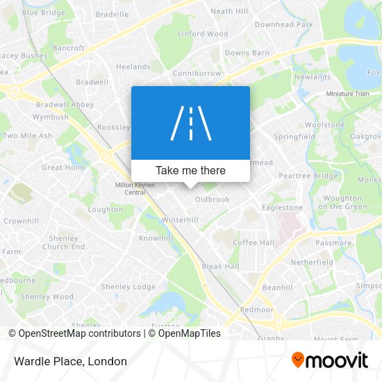 Wardle Place map