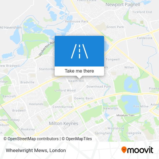 Wheelwright Mews map