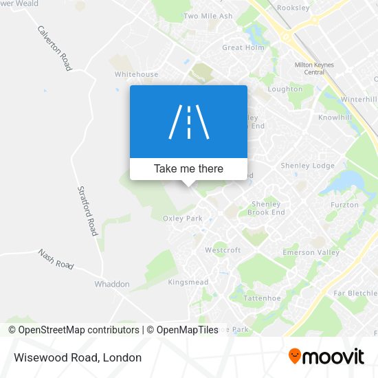 Wisewood Road map
