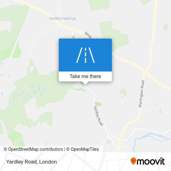 Yardley Road map