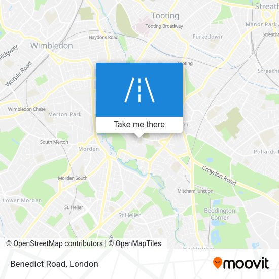 Benedict Road map