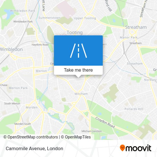 Camomile Avenue map