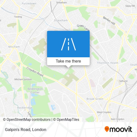 Galpin's Road map