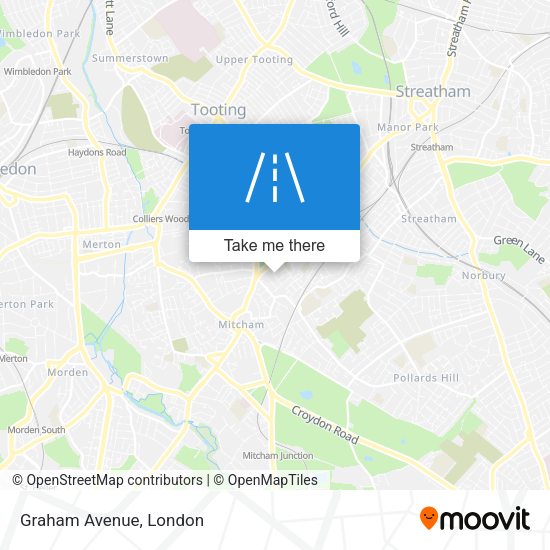 Graham Avenue map
