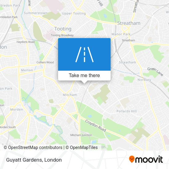 Guyatt Gardens map