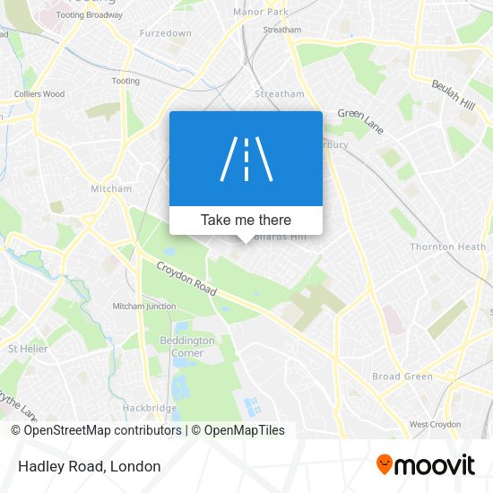Hadley Road map