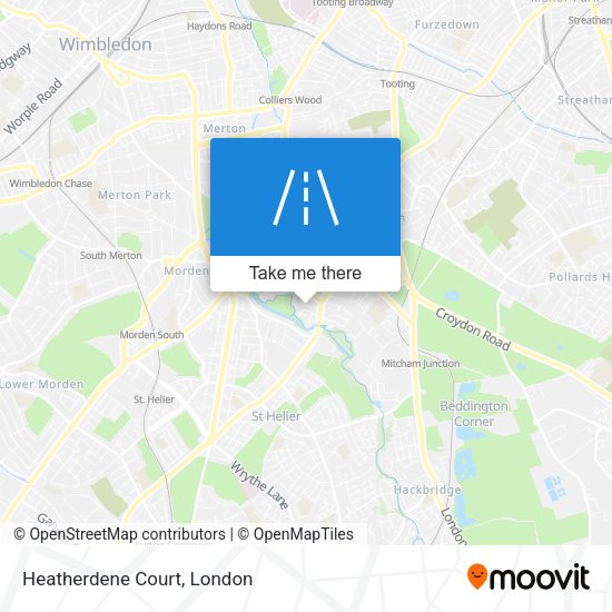 Heatherdene Court map