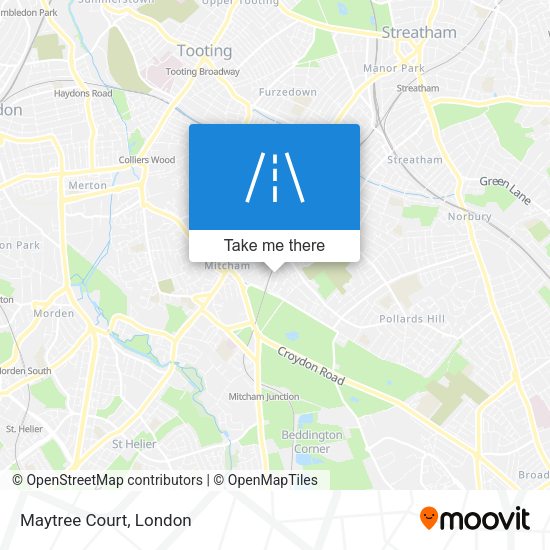 Maytree Court map