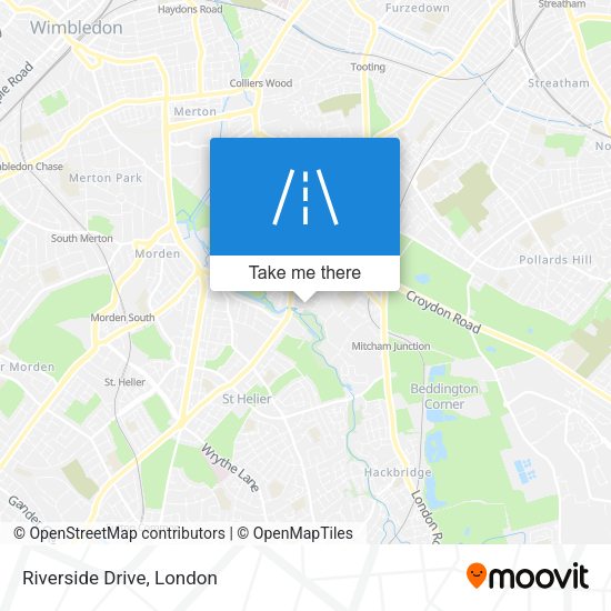 Riverside Drive map