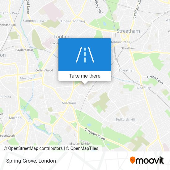 Spring Grove map